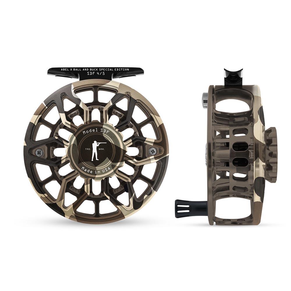 Abel SDF 4/5 Reel Ported in Ball and Buck Camo