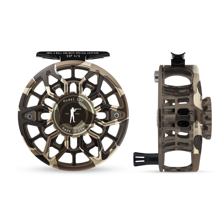 Abel SDF 4/5 Reel Ported in Ball and Buck Camo