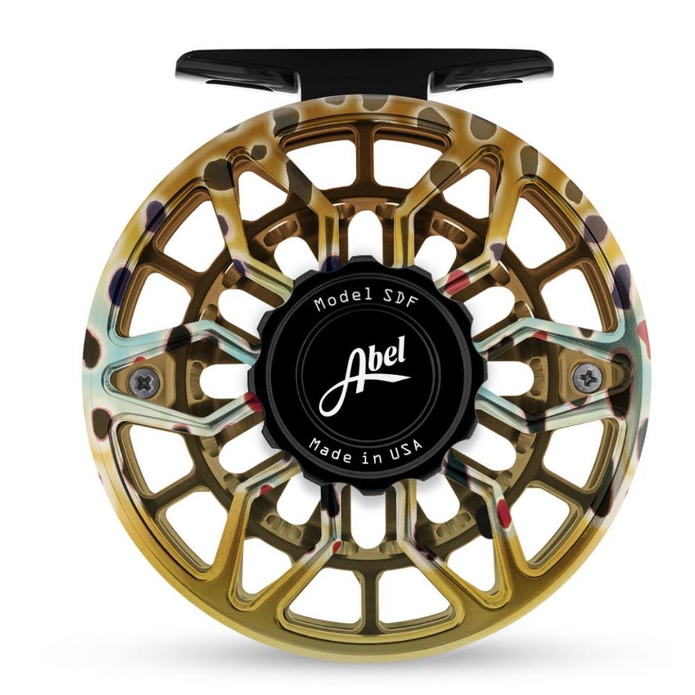 Abel SDF 4/5 Reel Ported in Native Brown
