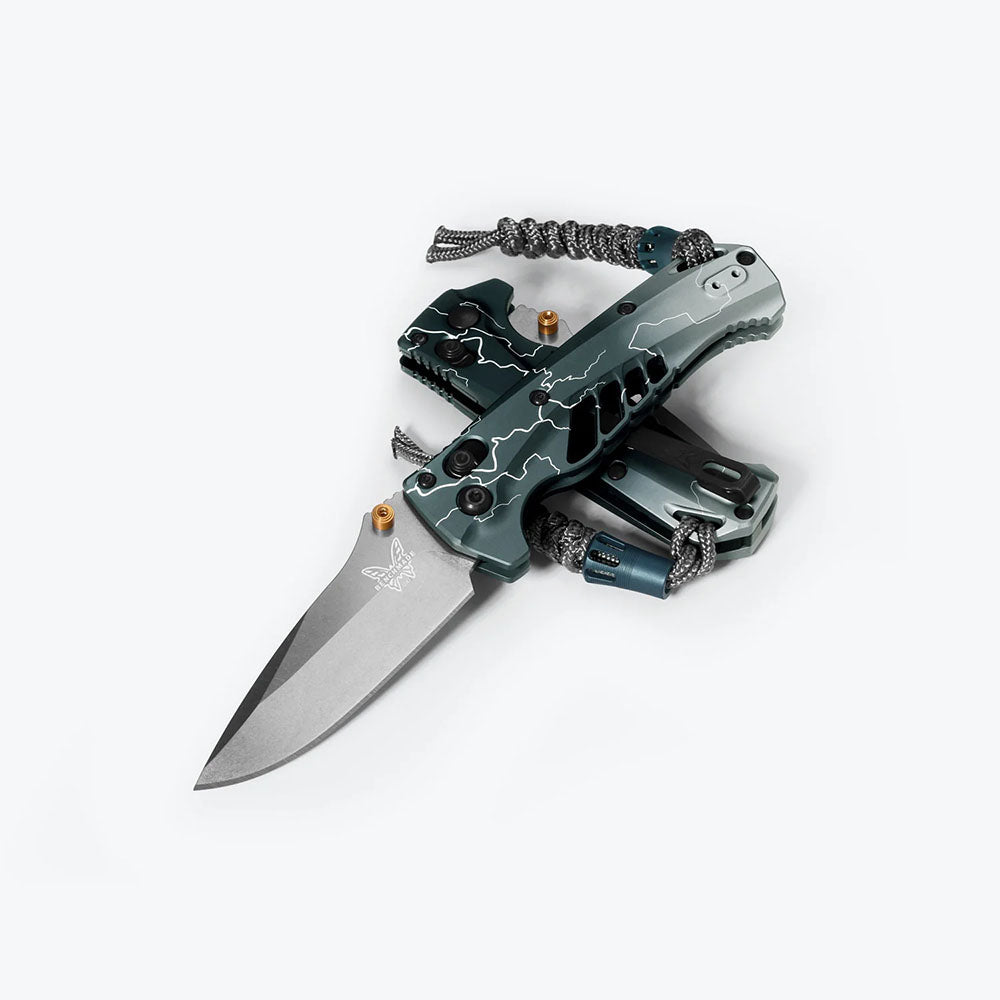 Abel x Benchmade Dark Waters Edition - Mini Adira Knife