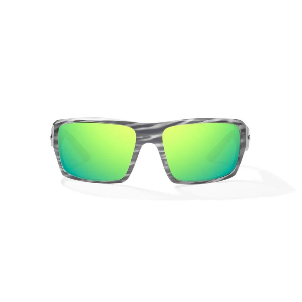 Bajio Nato Sunglasses Polarized in Grey Grass Matte with Green Plastic