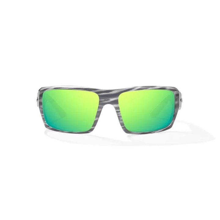 Bajio Nato Sunglasses Polarized in Grey Grass Matte with Green Plastic