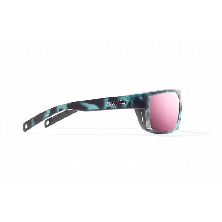 Bajio Palometa Sunglasses Polarized in Blue Water Matte with Rose Mirror Glass