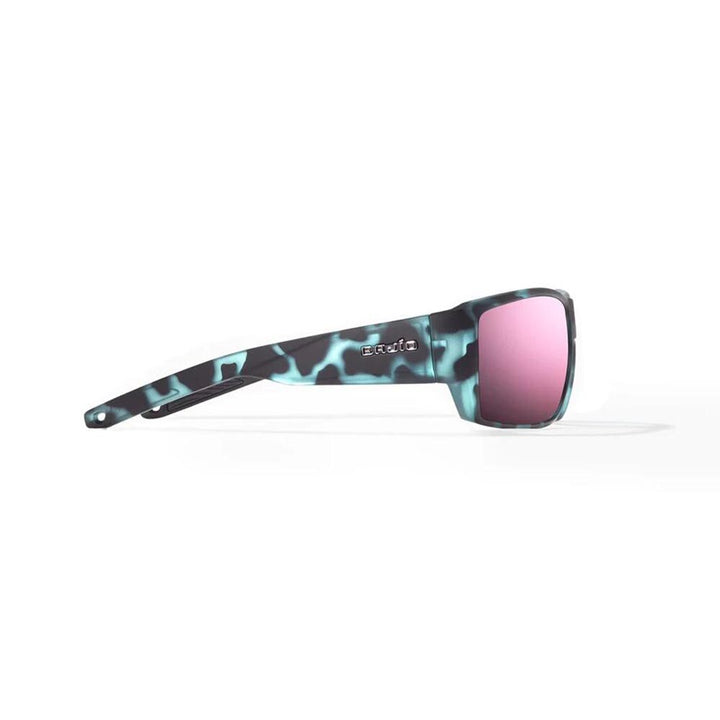 Bajio Vega Sunglasses Polarized in Blue Water Matte with Rose Mirror Glass