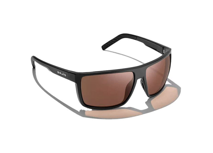 Bajio Toads Sunglasses Polarized in Black Matte with Copper Plastic