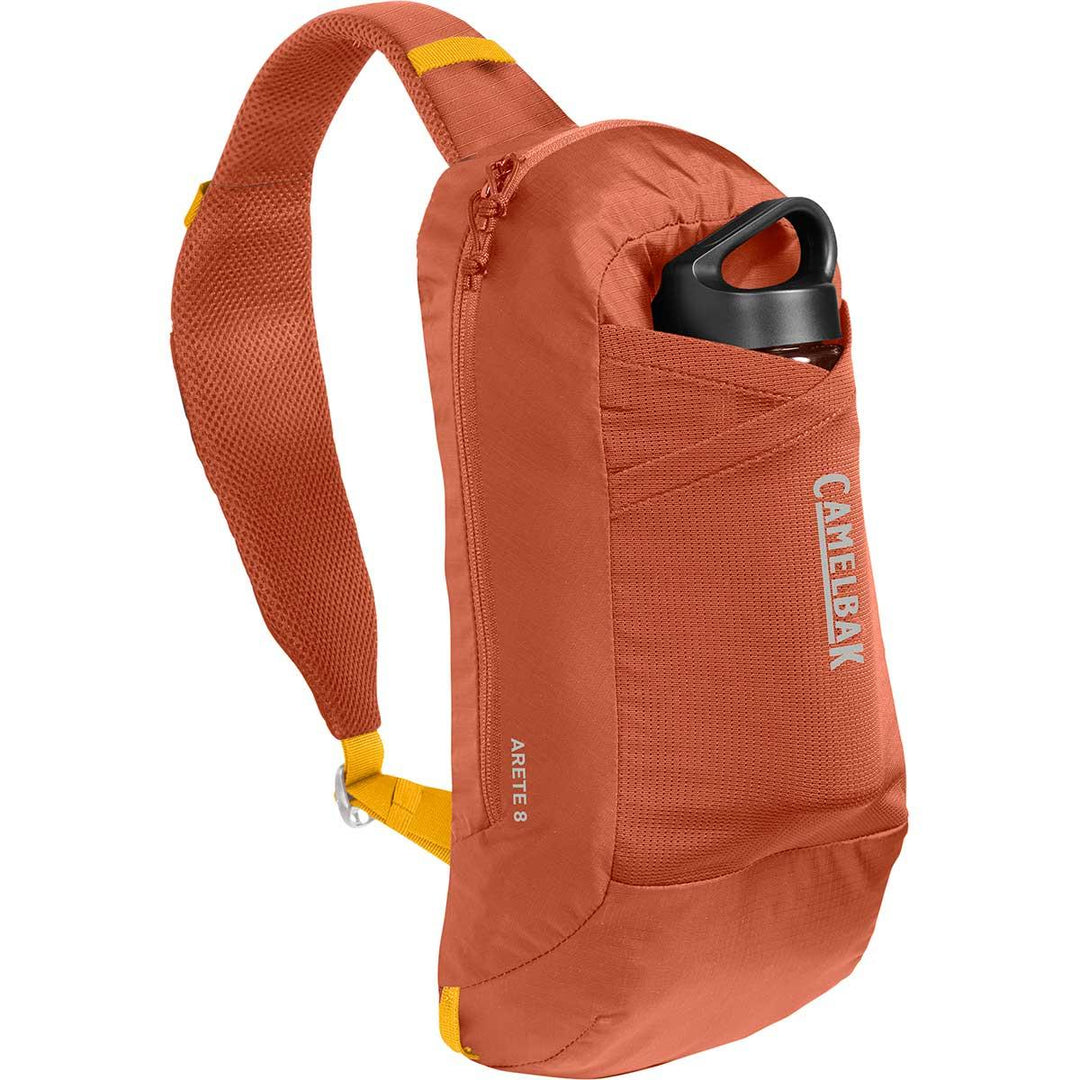 CamelBak Arete 8 Sling with Water Bottle in Ginger and Goldenrod