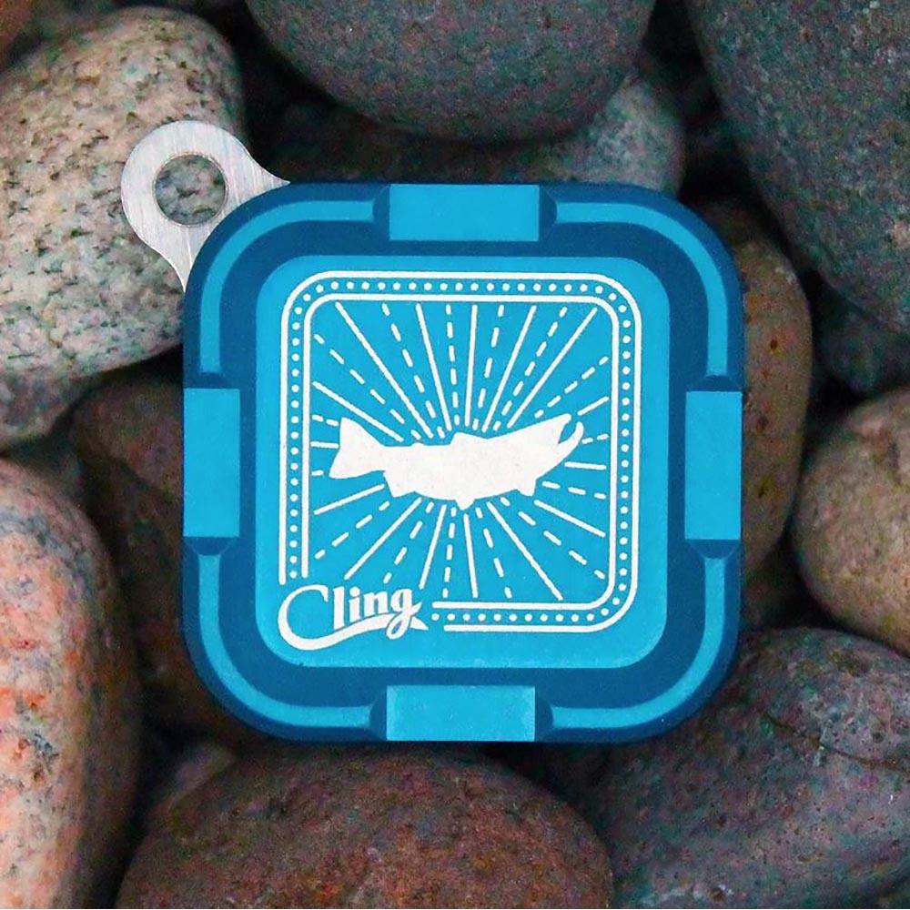 Cling Mag Grab Mini Center of Attention in Blue