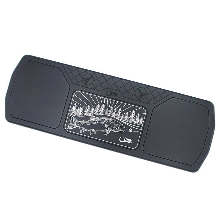 Cling Mag Grab Boat Bar Swingin Steelhead in Black