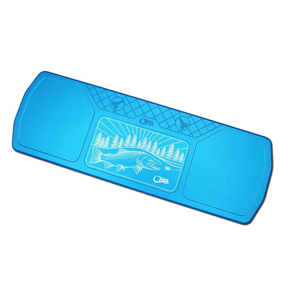 Cling Mag Grab Boat Bar Swingin Steelhead in Blue