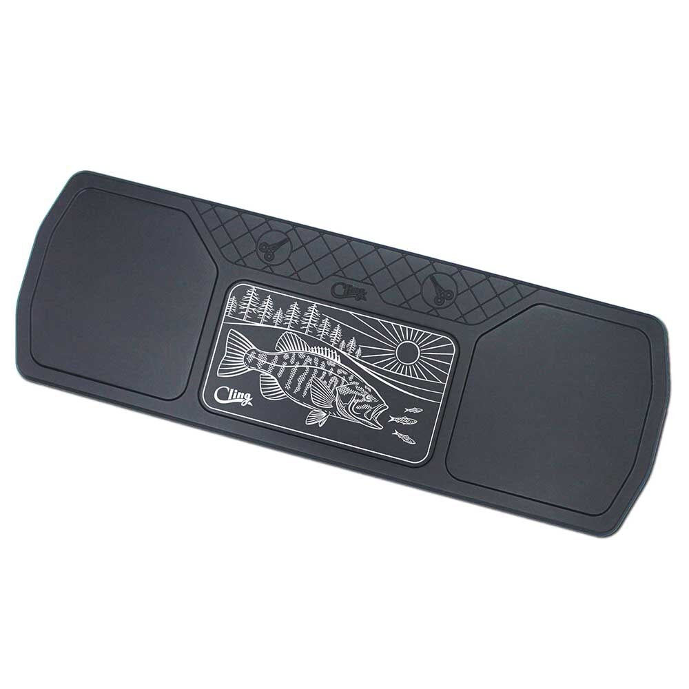 Cling Mag Grab Boat Bar Smallmouth in Black
