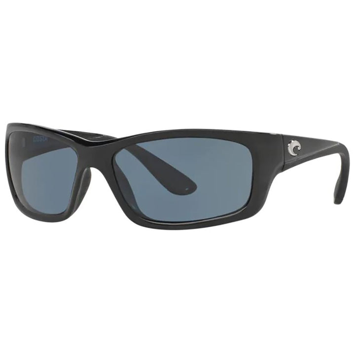 Costa Jose Sunglasses Polarized in Shiny Black with Grey 580P
