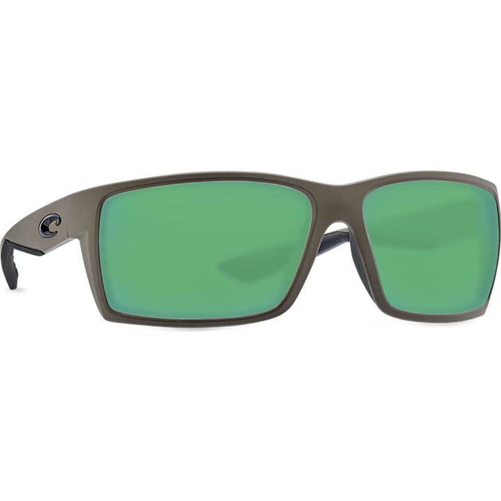 Costa Reefton Sunglasses Polarized in Moss with Green Mirror 580G