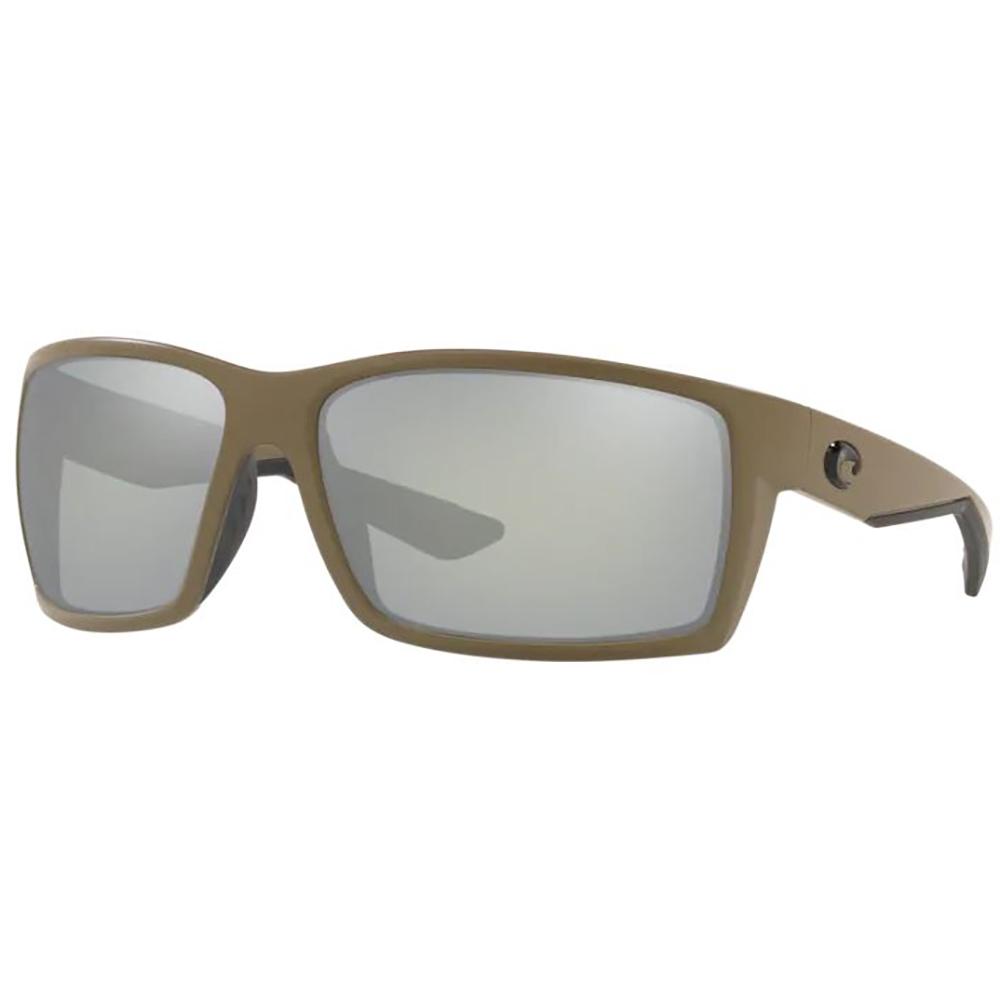 Costa Reefton Sunglasses Polarized in Moss with Grey Silver Mirror 580G