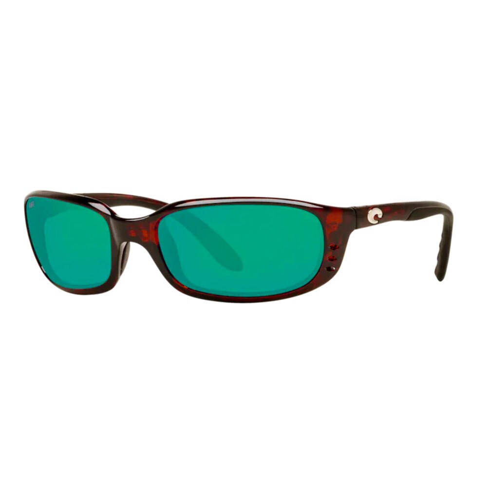 Costa Brine Sunglasses Polarized in Tortoise with Green Mirror 580P