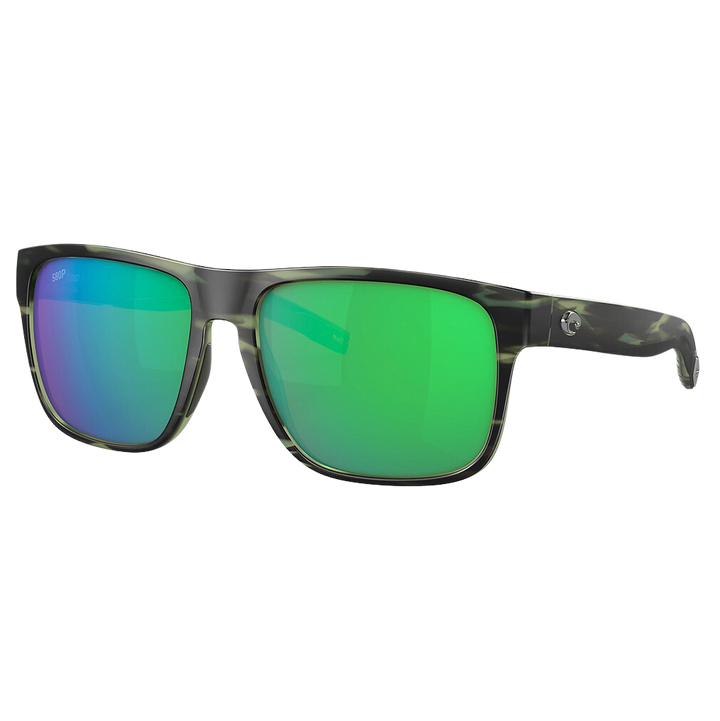 Costa Spearo XL Polarized Sunglasses in Matte Reef with Green Mirror 580P