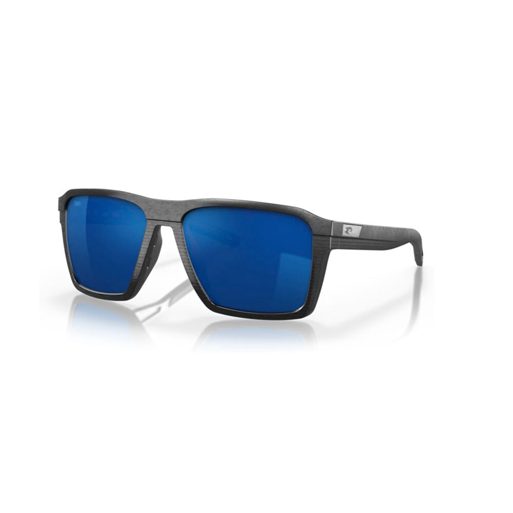 Costa Antille Sunglasses Polarized in Net Black with Blue Mirror 580G