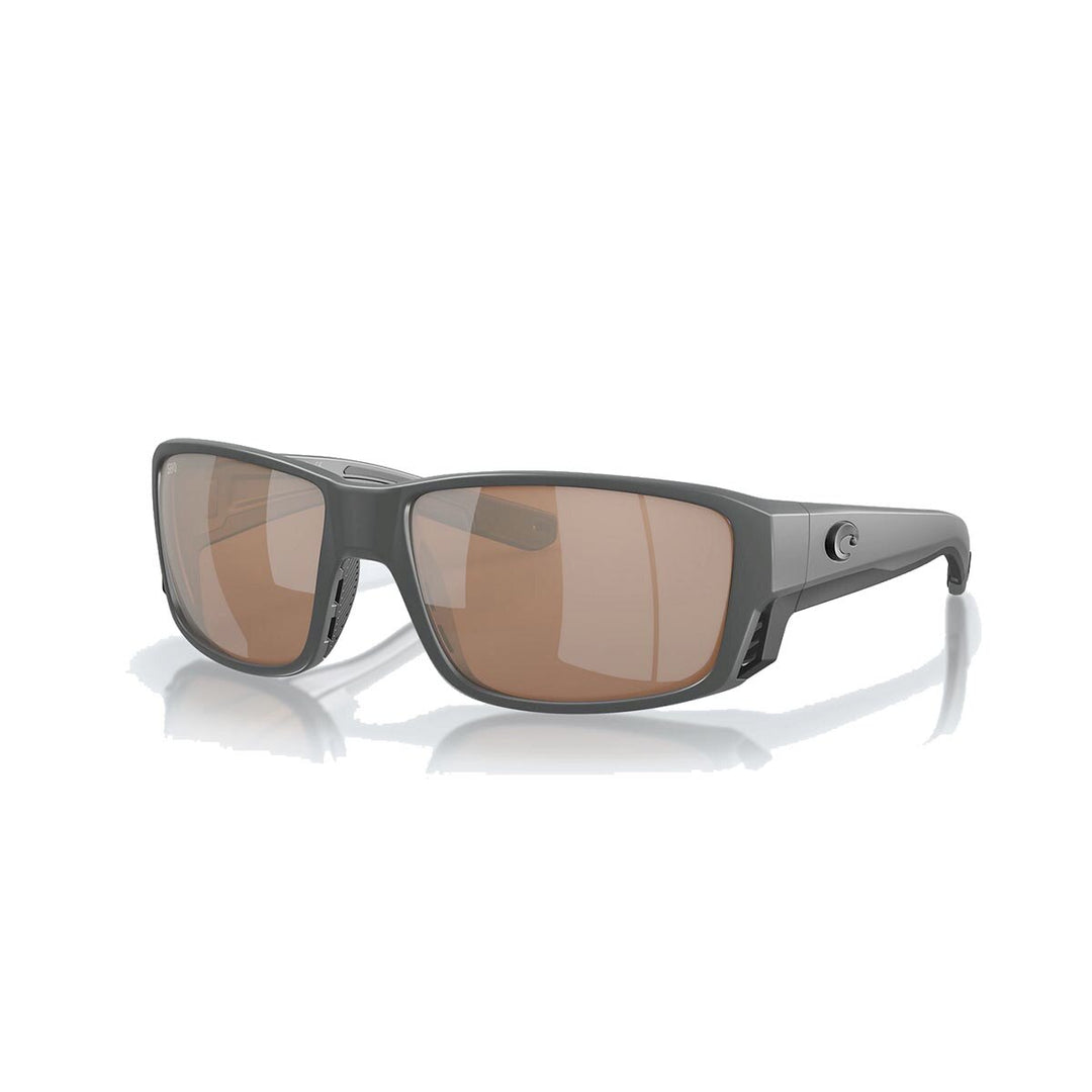 Costa Tuna Alley PRO Sunglasses Polarized in Grey with Copper Silver Mirror 580G