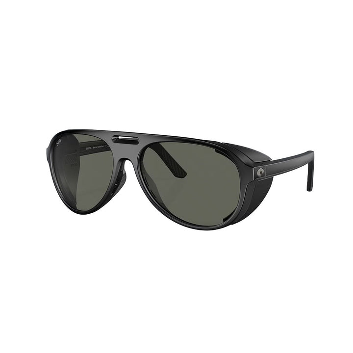 Costa Grand Catalina Sunglasses Polarized in Matte Black with Grey 580G