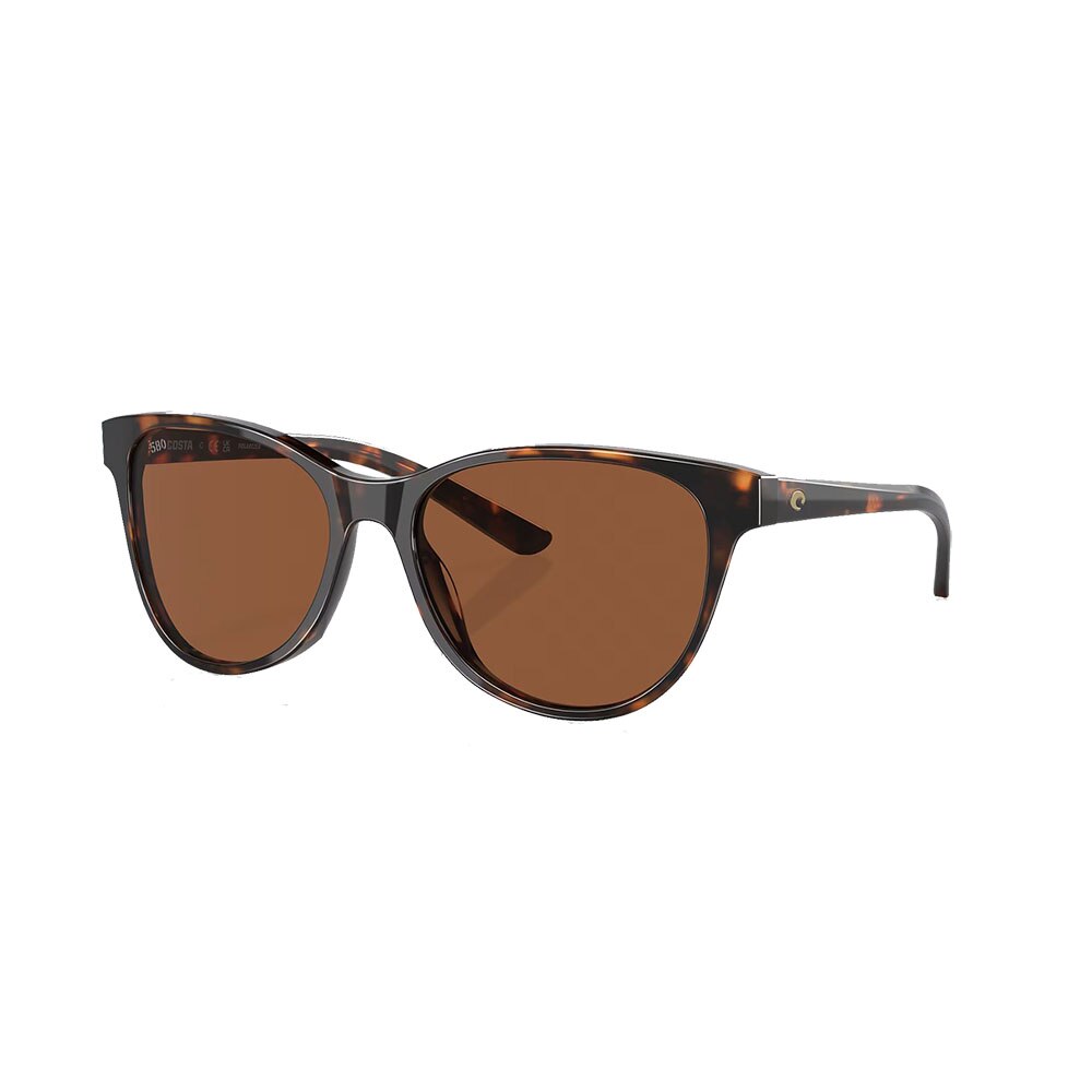Costa Catherine Sunglasses Polarized in Tortoise with Rose Gradient 580G