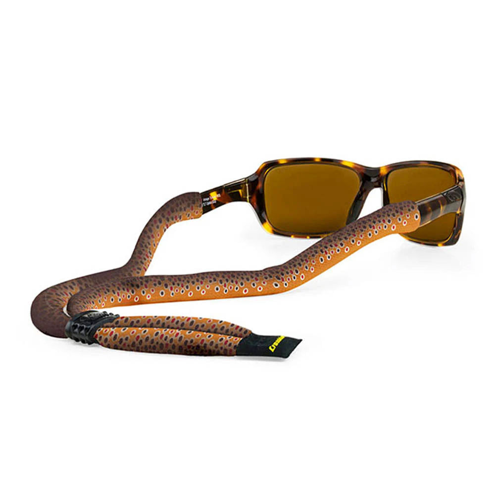 Croakies Suiters Eyewear Retainer - Fish Print