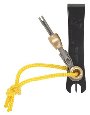 Dr. Slick Nipper with Pin, File and Knot Tyer 2IN in Black