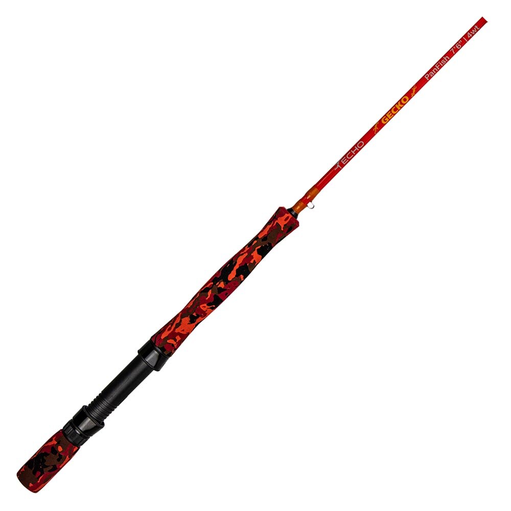 Echo Gecko Kids Fly Rod in Panfish Red