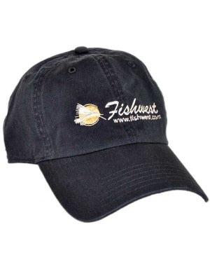 Fishwest Logo Simms CBP Single Haul Cap in Navy