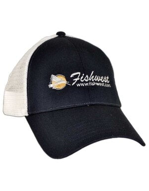 Fishwest Simms Logo CBP Trucker Cap in Navy