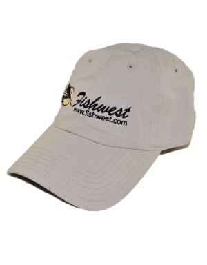 Fishwest Logo Simms CBP Ripstop Cap in Bone