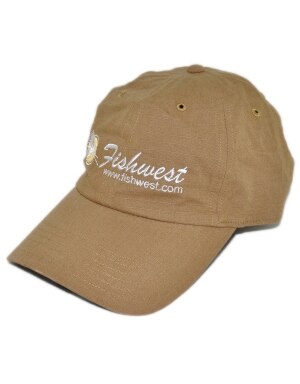 Fishwest Logo Simms CBP Ripstop Cap in Cinder