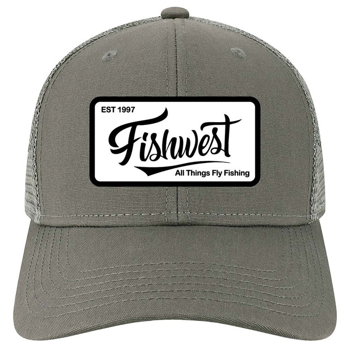 Fishwest Heritage Script Logo Trucker Cap