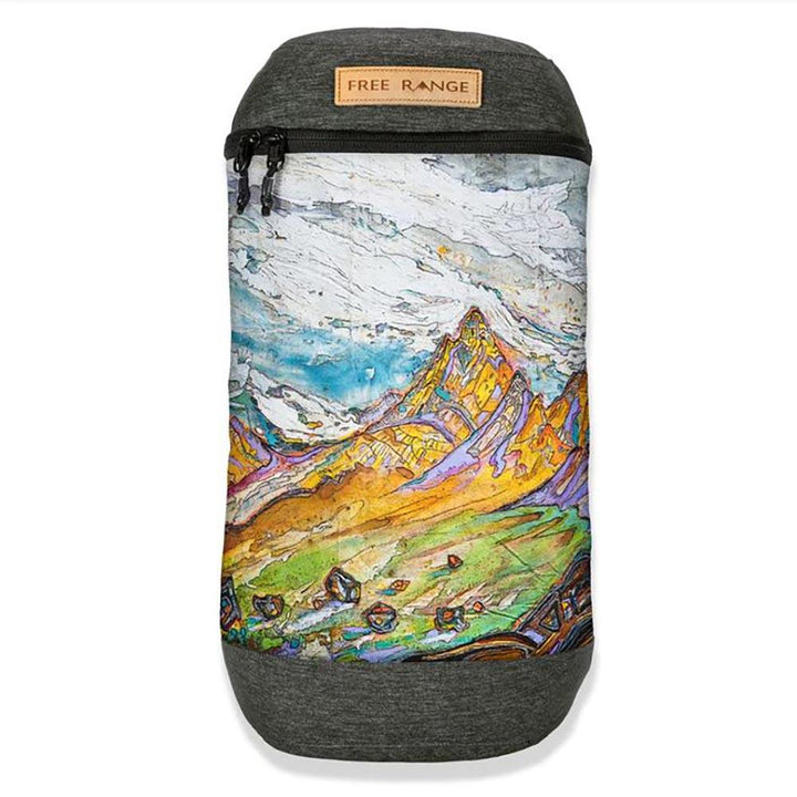 Free Range Canvas Backpack in Center of the Universe