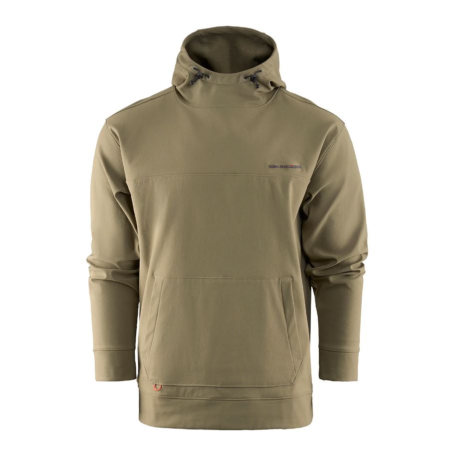 Grundens Kryall Hoodie Men's in Forest