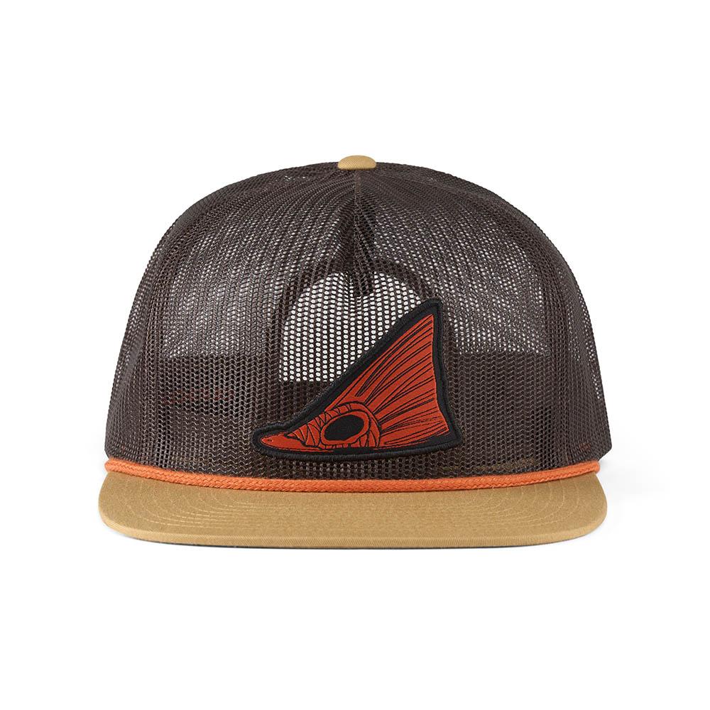 Grundens Tailing Red Mesh Trucker