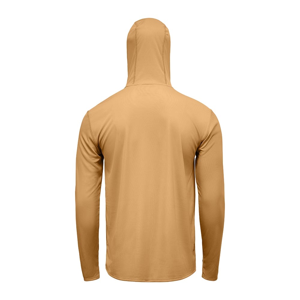 Grundens Tough Sun Hoodie Men's in Whiskey