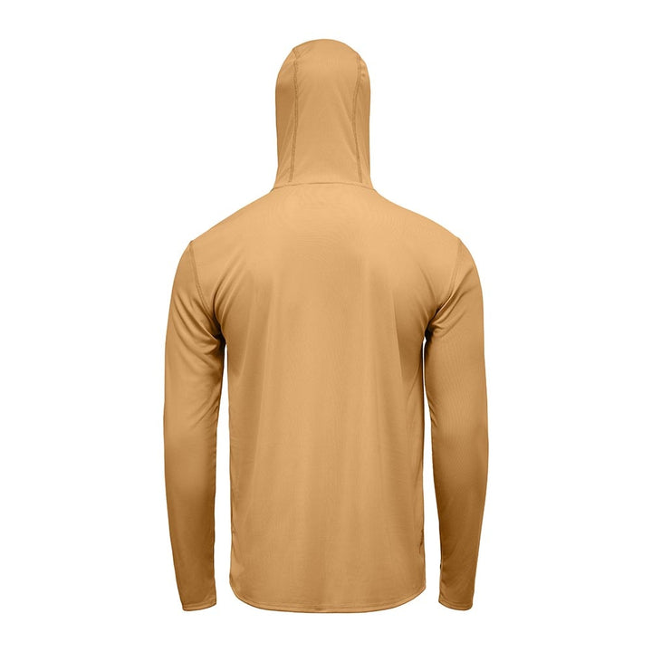Grundens Tough Sun Hoodie Men's in Whiskey
