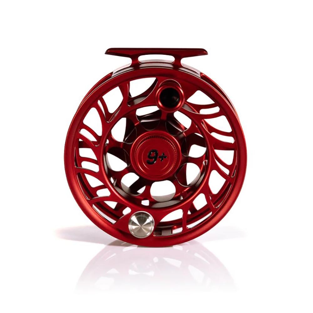 Hatch Outdoors Limited Edition Iconic Fly Reel Dragon's Blood 9 Plus in Dragon's Blood