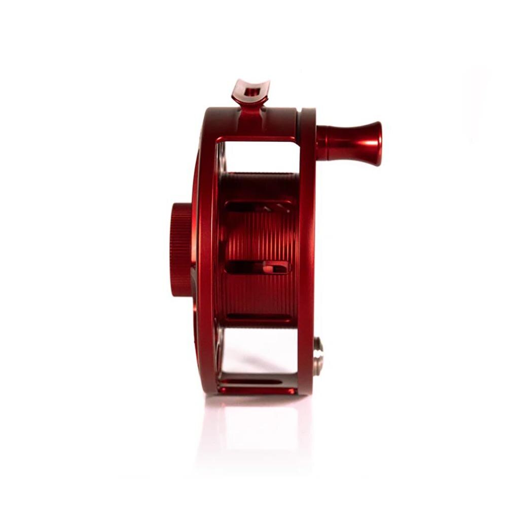 Hatch Outdoors Limited Edition Iconic Fly Reel Dragon's Blood 9 Plus in Dragon's Blood