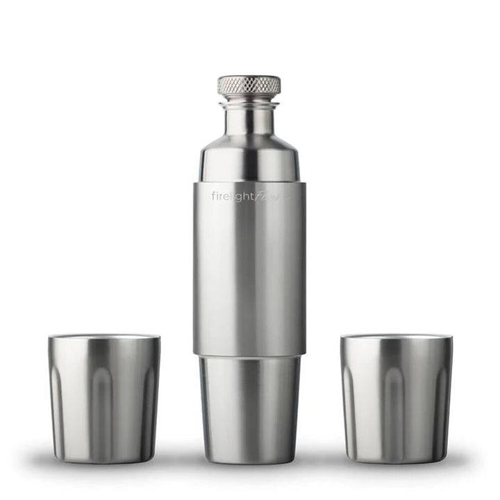 High Camp Flasks V2 Firelight 750 Flask in Stainless