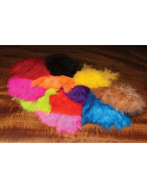 Hareline Dubbin Wooly Bugger Marabou in Brown