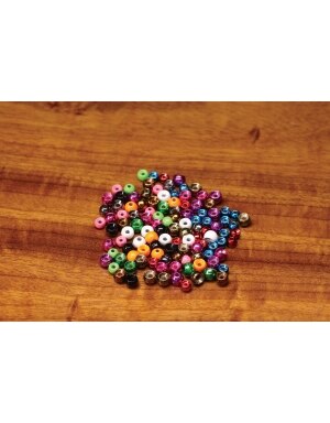 Hareline Dubbin 5/64 Plummeting Tungsten Beads in Metallic Pink