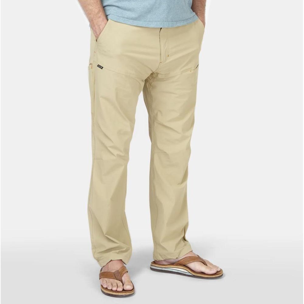 Howler Brothers Shoalwater Tech Pant Mens in Khaki