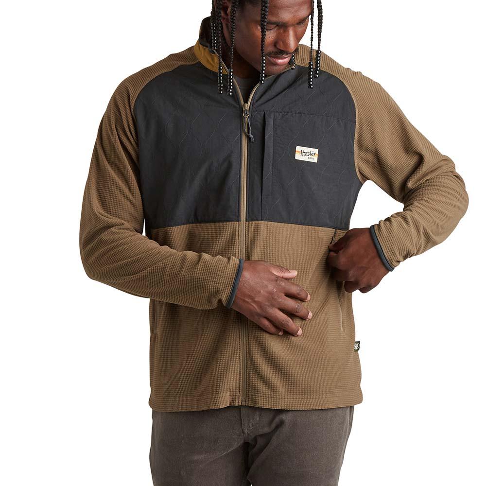 Howler Brothers Talisman Fleece Jacket Mens in Capers