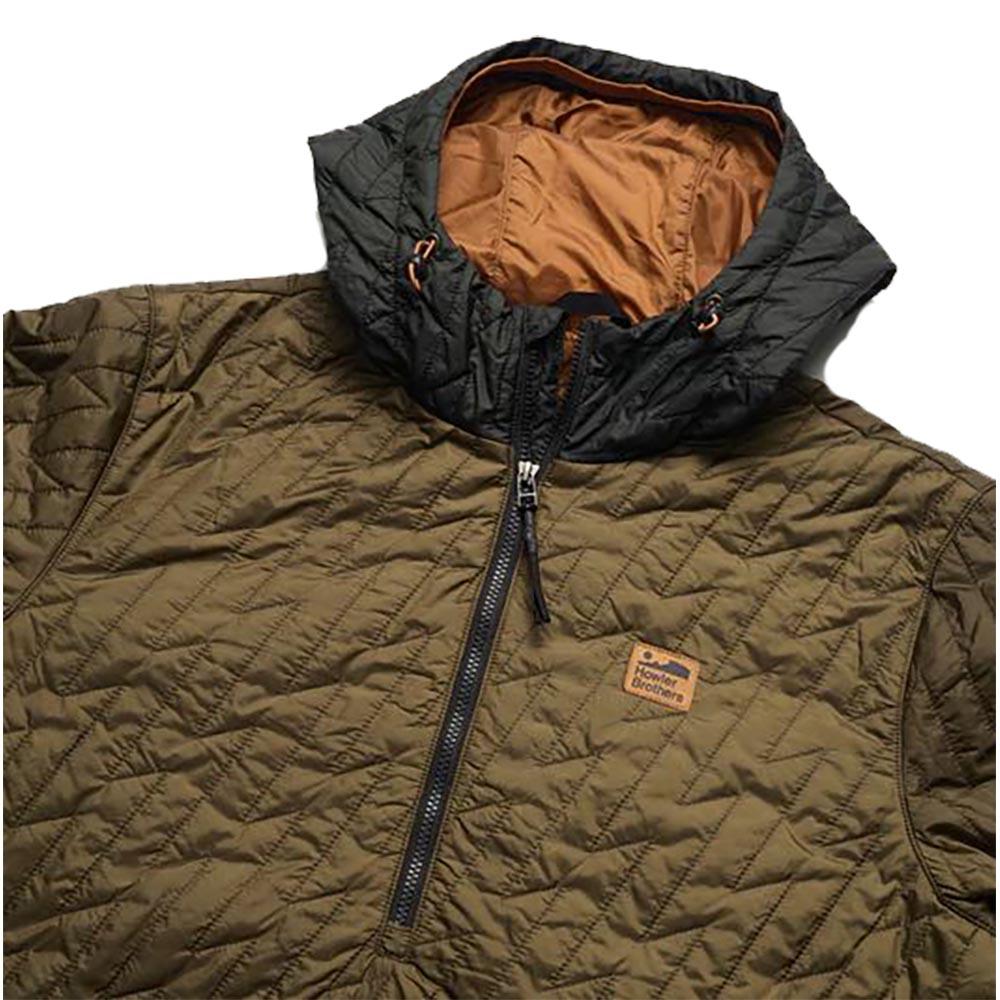 Howler Brothers Voltage Quilted Pullover Mens in Pinegrove