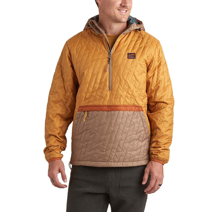 Howler Brothers Voltage Quilted Pullover Mens in Sun Refractions