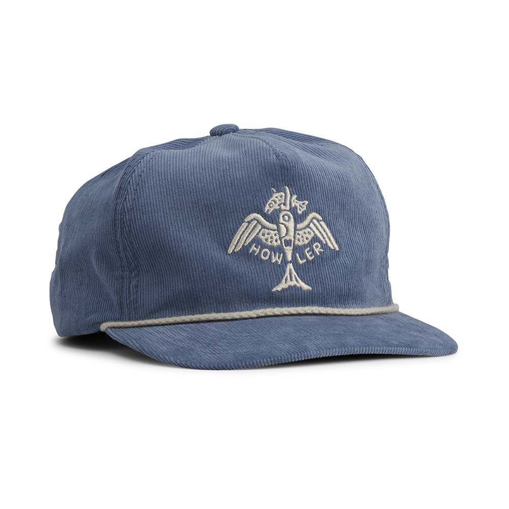 Howler Brothers Fresh Catch Unstructured Snapback Hat in Wale Cord