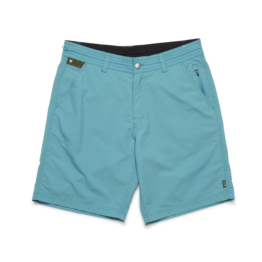 Howler Brothers Horizon Hybrid Shorts 2.0 7.5" in Aqua