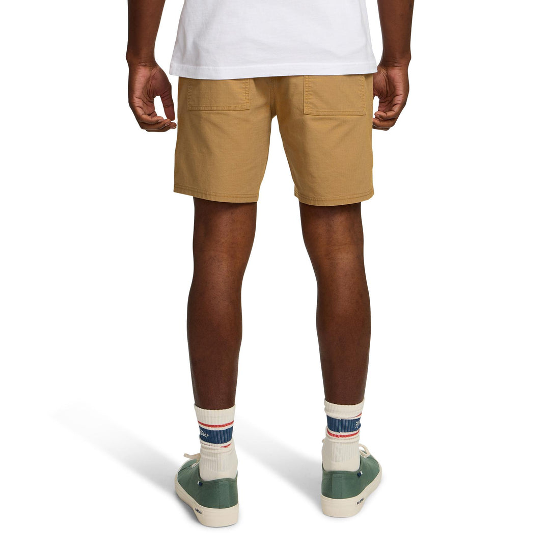 Howler Brothers Quonset Camp Short Mens in British Khaki