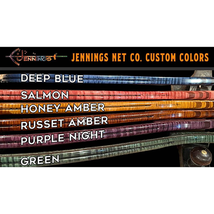 Jennings Net Company #15 Landing Net in Honey Amber