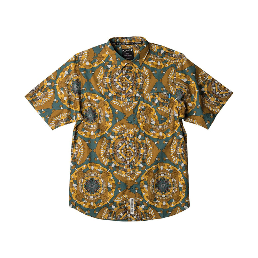 Kavu Festaruski Shirt Mens in Shroomarama